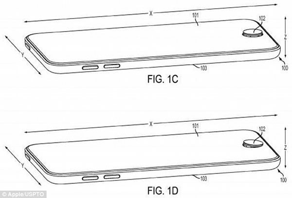 iPhone 7 Joystick Design Patent